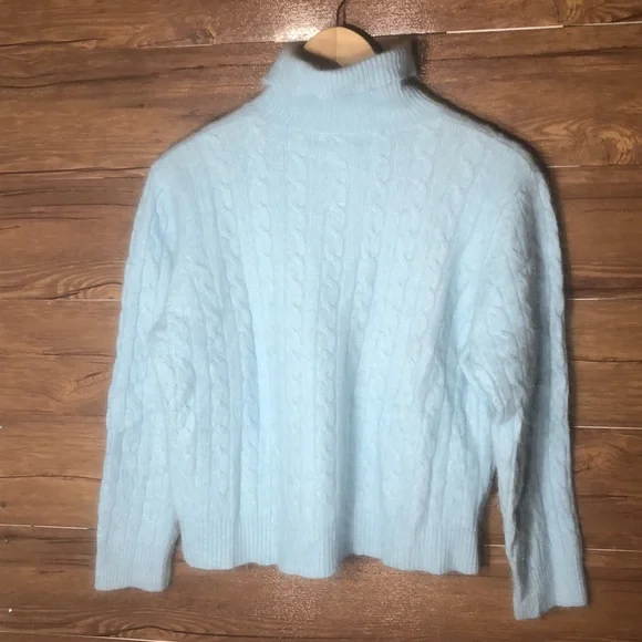 Pierre Cardin Angora rabbit hair and lambs wool blended womens sweater size M - Picture 5 of 10